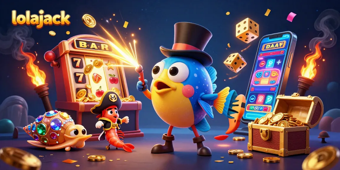 Experience thrilling gameplay at lolajack Casino with vibrant characters and explosive jackpots.